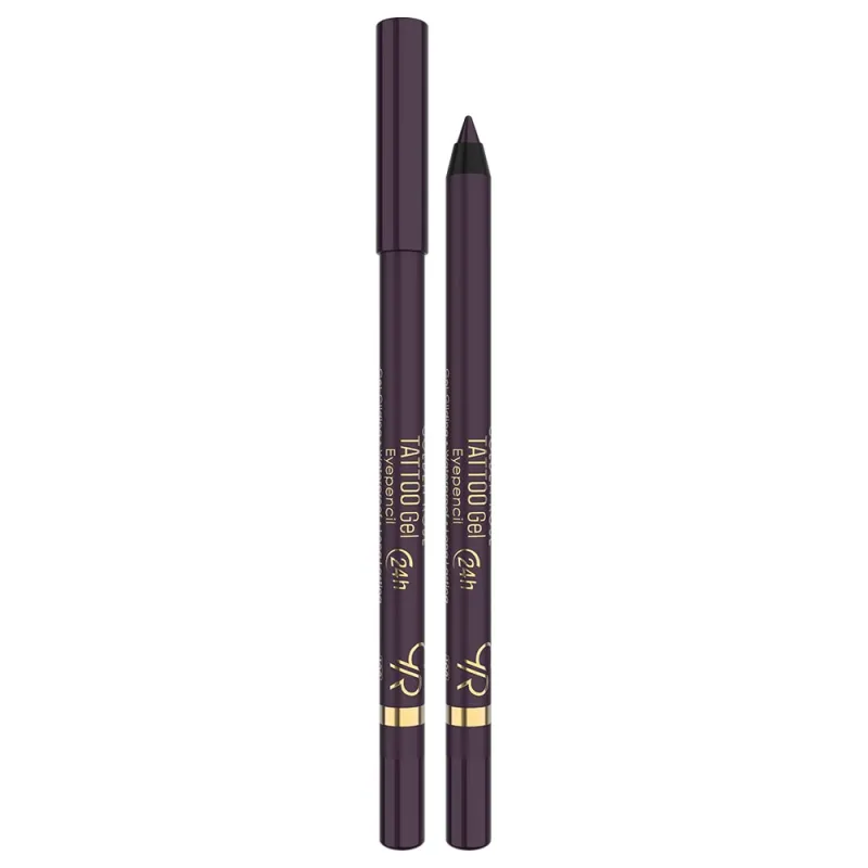 Golder Rose Tattoo Gel Eye Liner Pencil Waterproof 1,2gr - #108 Golder Rose Tattoo Gel Eye Liner Pencil Waterproof 1,2gr - #108
