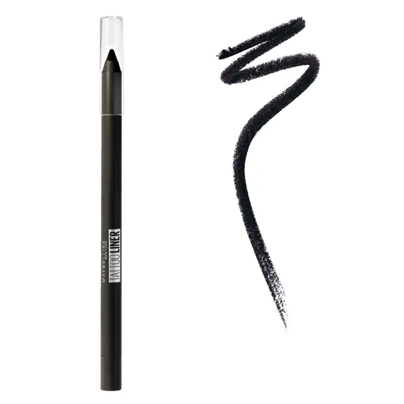 Maybelline Tattoo Liner Eye Pencil Waterproof 1,3gr - #900 Deep Onyx Maybelline Tattoo Liner Eye Pencil Waterproof 1,3gr - #900 Deep Onyx