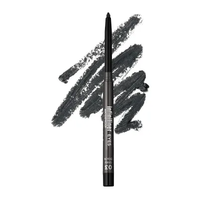 Mon Reve Infiniliner Eye Gel Pencil - Αδιάβροχο Μηχανικό Μολύβι Ματιών Μακράς Διάρκειας 1.2gr – #03 Gray Black