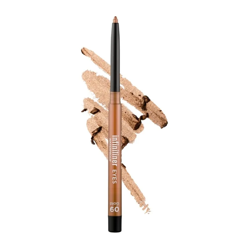 Mon Reve Infiniliner Eye Gel Pencil - Αδιάβροχο Μηχανικό Μολύβι Ματιών Μακράς Διάρκειας 1.2gr – #09 Gold Mon Reve Infiniliner Eye Gel Pencil - Αδιάβροχο Μηχανικό Μολύβι Ματιών Μακράς Διάρκειας 1.2gr – #09 Gold