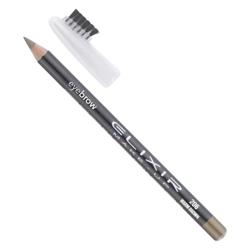 Elixir Μολύβι φρυδιών 1,40gr – #206 (WARM BROWN) Elixir Μολύβι φρυδιών 1,40gr – #206 (WARM BROWN)