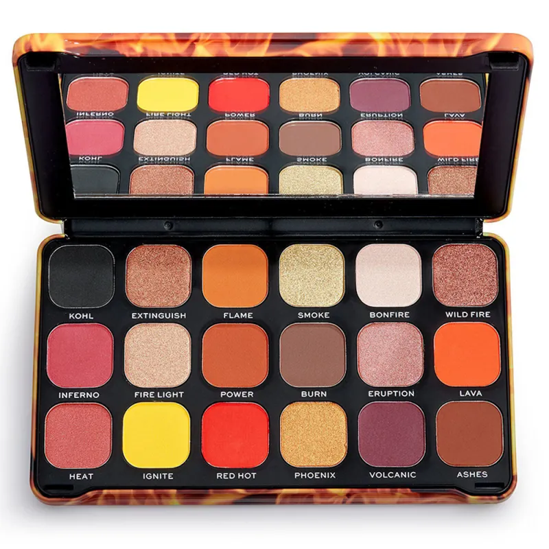 Revolution Beauty Forever Flawless Eyeshadow Palette Fire Revolution Beauty Forever Flawless Eyeshadow Palette Fire
