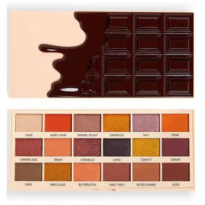 Revolution Chocolate Caramel Nudes Eyeshadow Palette