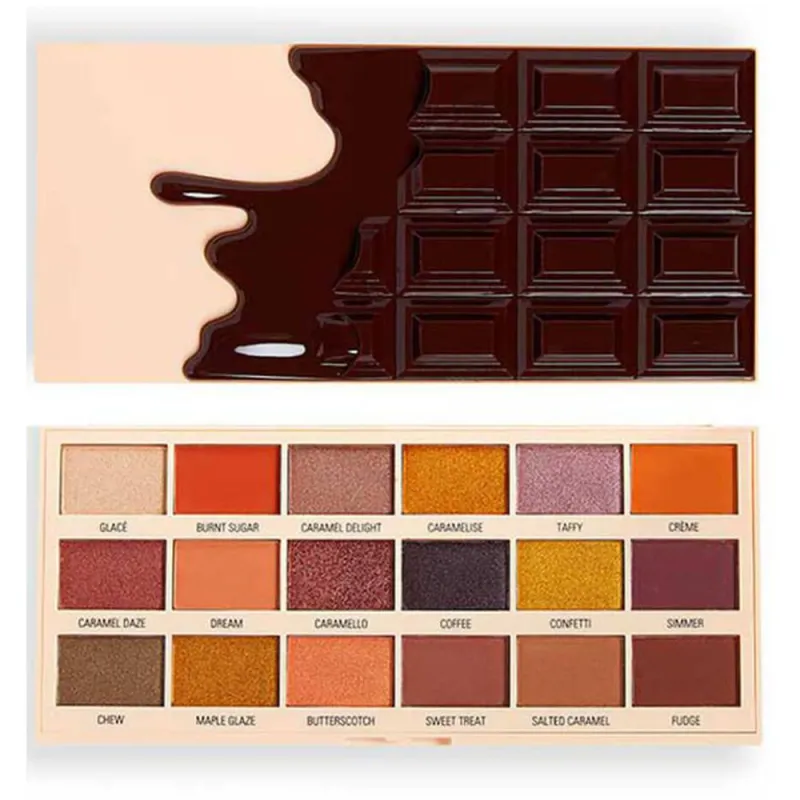 Revolution Chocolate Caramel Nudes Eyeshadow Palette Revolution Chocolate Caramel Nudes Eyeshadow Palette