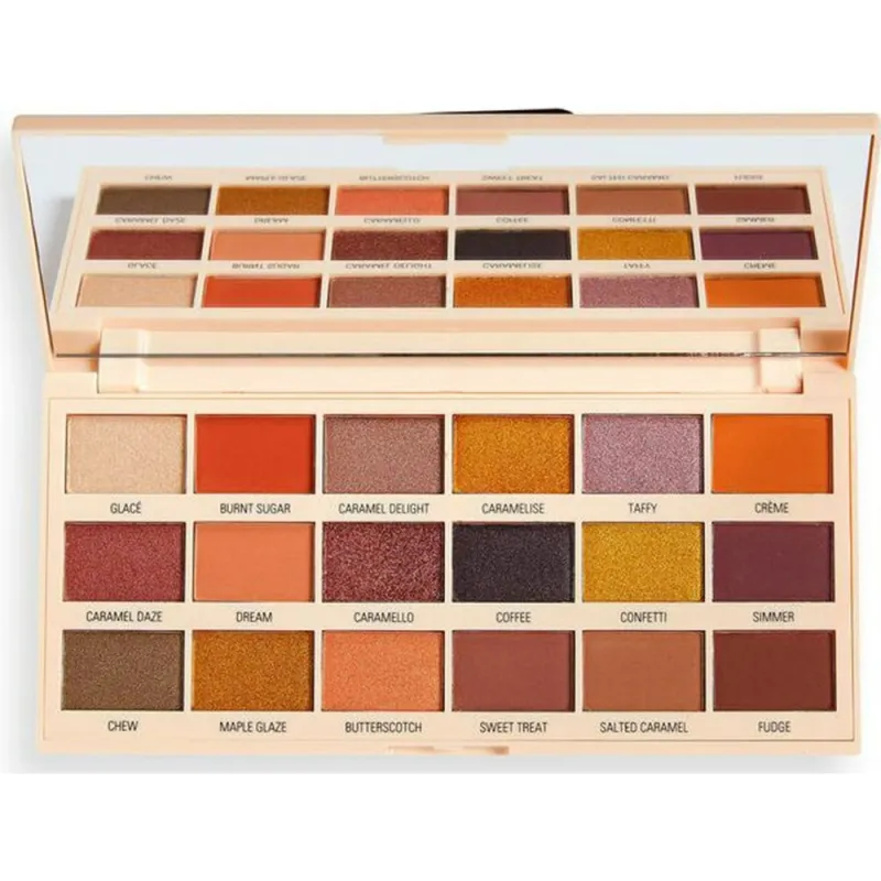 Revolution Chocolate Caramel Nudes Eyeshadow Palette Revolution Chocolate Caramel Nudes Eyeshadow Palette