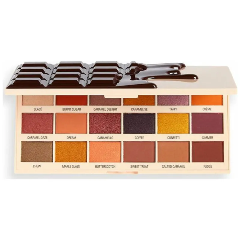 Revolution Chocolate Caramel Nudes Eyeshadow Palette Revolution Chocolate Caramel Nudes Eyeshadow Palette