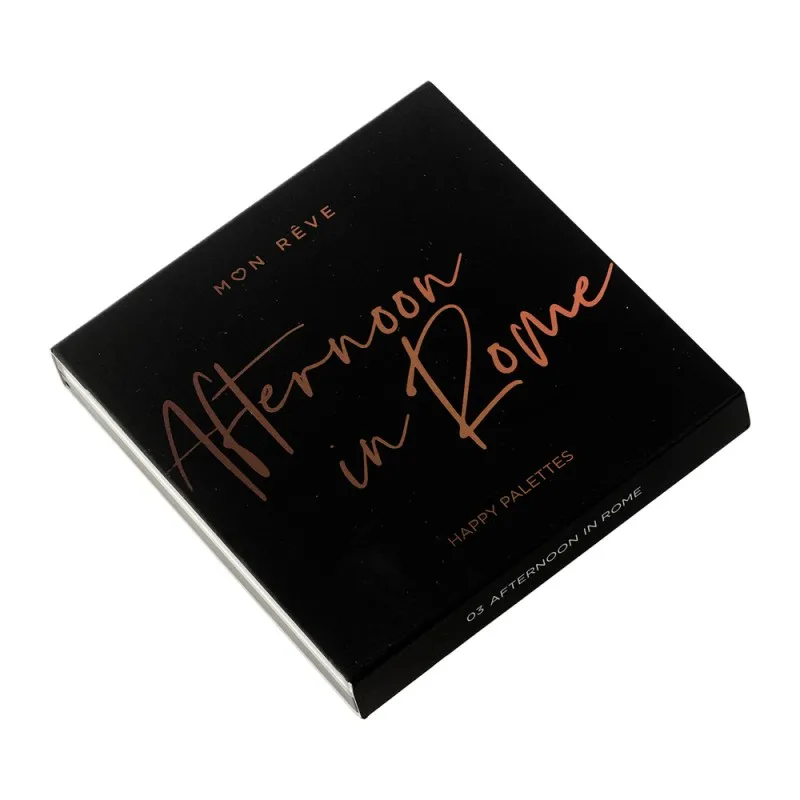 Mon Reve Happy Palettes - Παλέτα Σκιών 9 Αποχρώσεων 15gr #03 Afternoon in Rome