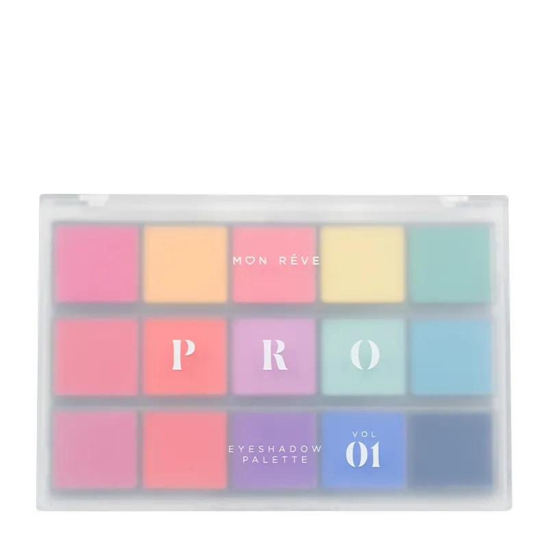 Mon Reve Pro Eyeshadow Palette - Παλέτα Σκιών 15 Αποχρώσεων 15gr #Vol 01 Mon Reve Pro Eyeshadow Palette - Παλέτα Σκιών 15 Αποχρώσεων 15gr #Vol 01