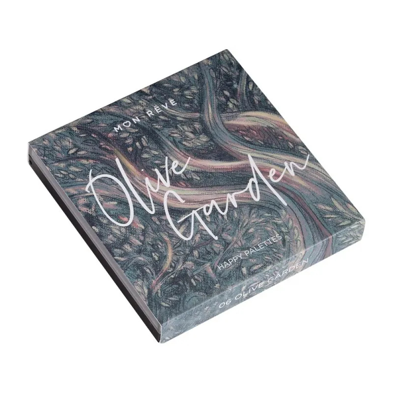Mon Reve Happy Palettes - Παλέτα Σκιών 9 Αποχρώσεων 15gr #06 Olive Garden