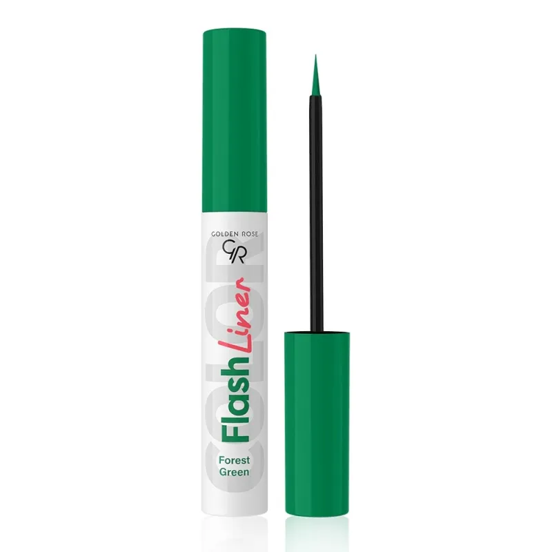 Golden Rose Flash Liner Colored Eyeliner 3,5ml #102 FOREST GREEN Golden Rose Flash Liner Colored Eyeliner 3,5ml #102 FOREST GREEN