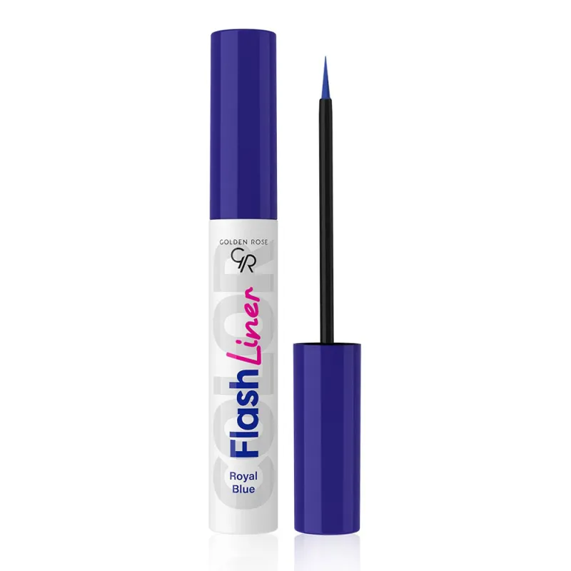 Golden Rose Flash Liner Colored Eyeliner 3,5ml #104 ROYAL BLUE Golden Rose Flash Liner Colored Eyeliner 3,5ml #104 ROYAL BLUE