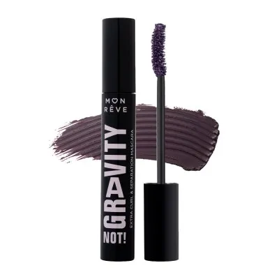 Mon Reve Gravity Not! Mascara - Μάσκαρα για Έντονο Όγκο & Διαχωρισμό 12ml #03 Deep Plum