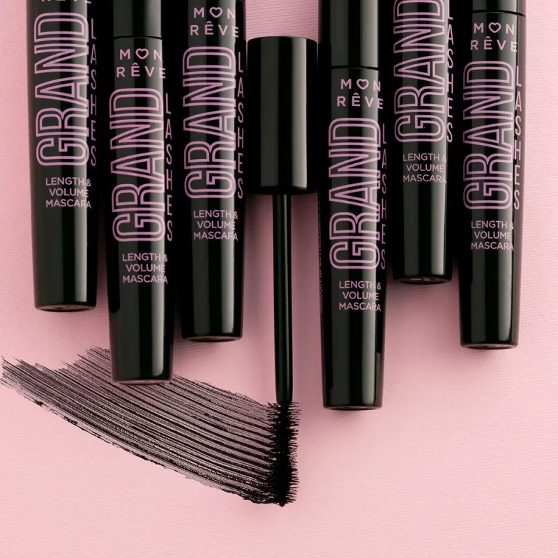 Mon Reve Grand Lashes Mascara - Μάσκαρα για Μήκος & Όγκο 12ml #01 Black