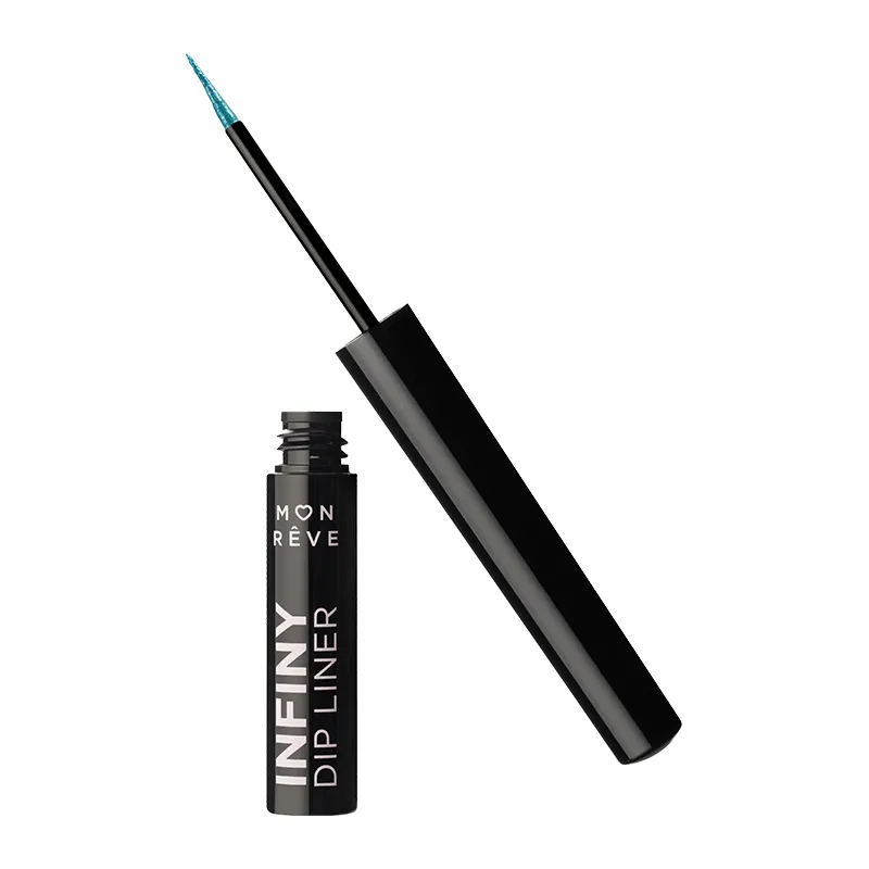 Mon Reve Infiny Dip Liner - Αδιάβροχο Υγρό Eyeliner Μεγάλης Διάρκειας 2ml #09 Turquoise