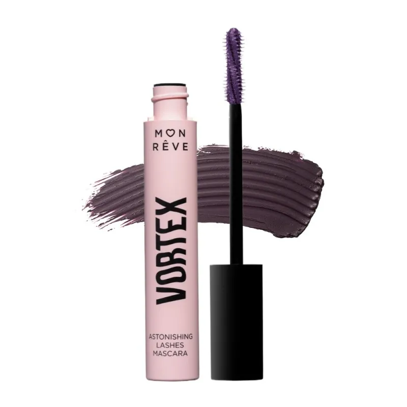Mon Reve Vortex Mascara - Μάσκαρα για Έντονο Όγκο & Απόλυτο Διαχωρισμό 12ml #03 Deep Plum