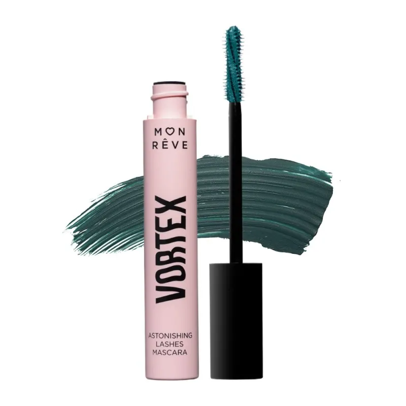 Mon Reve Vortex Mascara - Μάσκαρα για Έντονο Όγκο & Απόλυτο Διαχωρισμό 12ml #05 Emerald