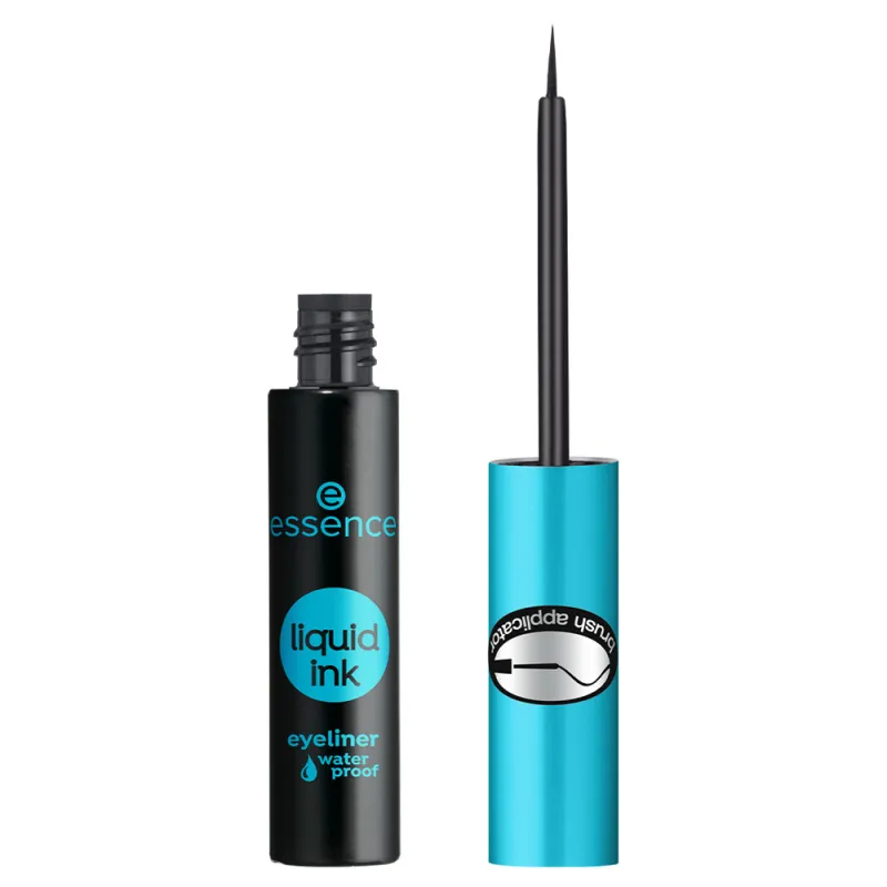Essence Liquid Ink Eyeliner Waterproof 3ml# 010 Black Essence Liquid Ink Eyeliner Waterproof 3ml# 010 Black