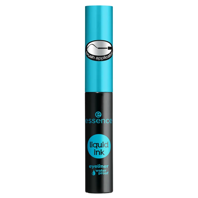Essence Liquid Ink Eyeliner Waterproof 3ml# 010 Black Essence Liquid Ink Eyeliner Waterproof 3ml# 010 Black