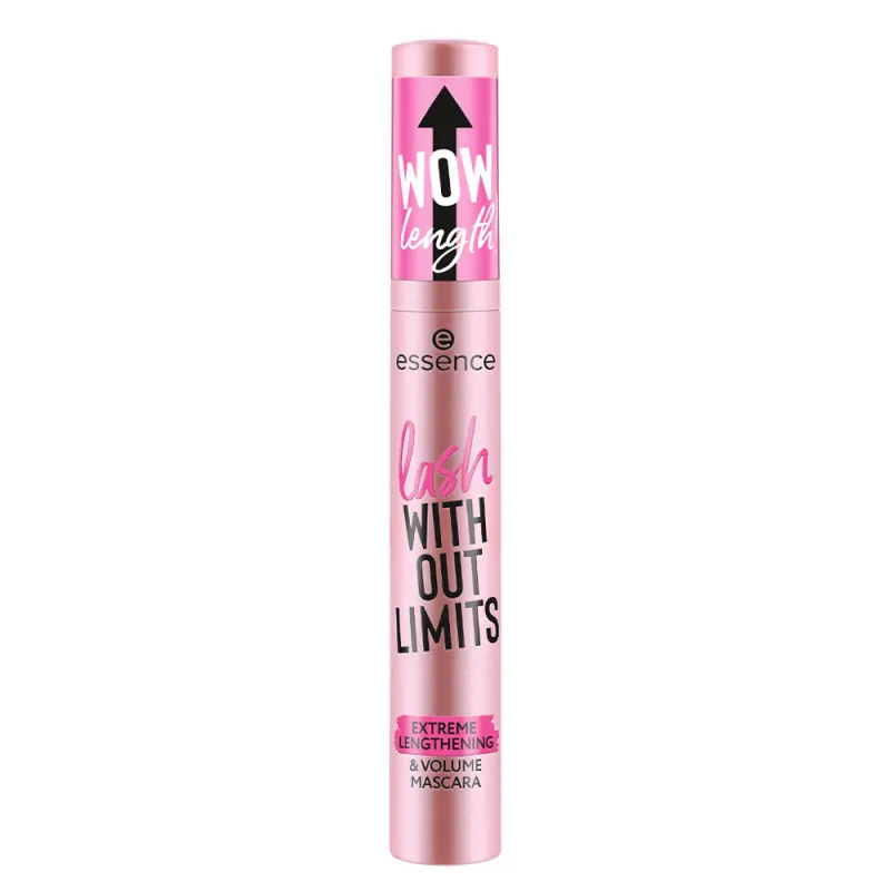Essence Lash Without Limits Extreme Lengthening and Volume Mascara 13ml #01 Ultra Black Essence Lash Without Limits Extreme Lengthening and Volume Mascara 13ml #01 Ultra Black