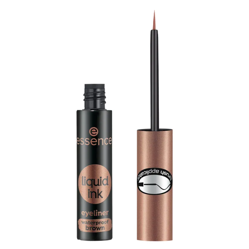 Essence Liquid Ink Eyeliner Waterproof 3ml# 02 Ash Brown Essence Liquid Ink Eyeliner Waterproof 3ml# 02 Ash Brown