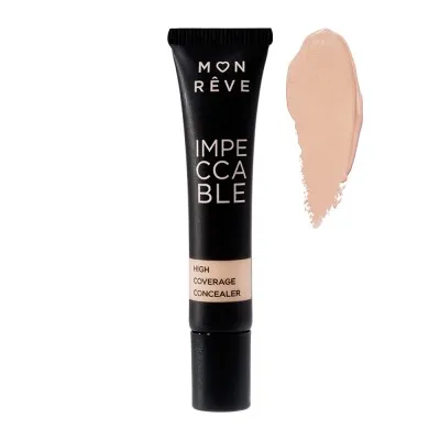 Mon Reve Impeccable Concealer 8ml - Υψηλή Κάλυψη Χωρίς Ατέλειες #101