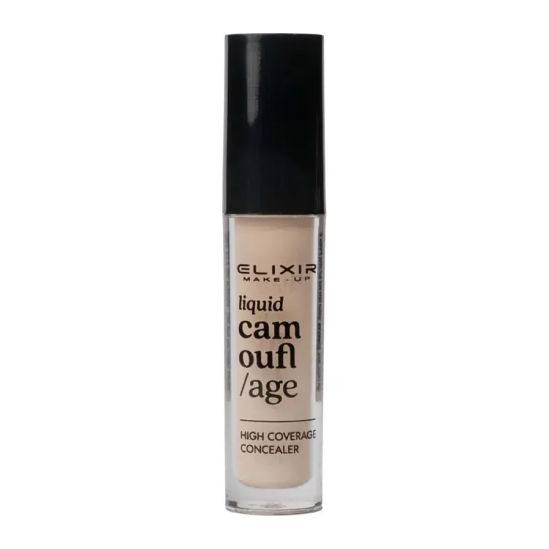 Elixir Liquid Camouflage Concealer – Υγρό Κονσίλερ Υψηλής Κάλυψης #383-02 Ανοιχτό Μπεζ