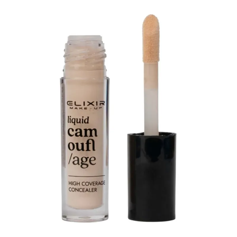 Elixir Liquid Camouflage Concealer – Υγρό Κονσίλερ Υψηλής Κάλυψης #383-03 Πολύ Ανοιχτό Μπεζ