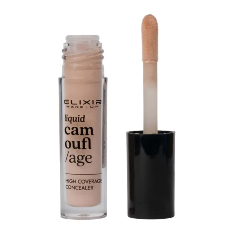 Elixir Liquid Camouflage Concealer – Υγρό Κονσίλερ Υψηλής Κάλυψης #383-05 Ροδακινί Μπεζ