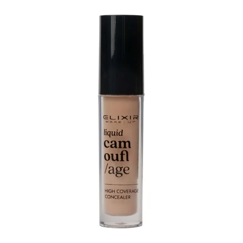 Elixir Liquid Camouflage Concealer – Υγρό Κονσίλερ Υψηλής Κάλυψης #383-06 Μεσαίο Μπεζ