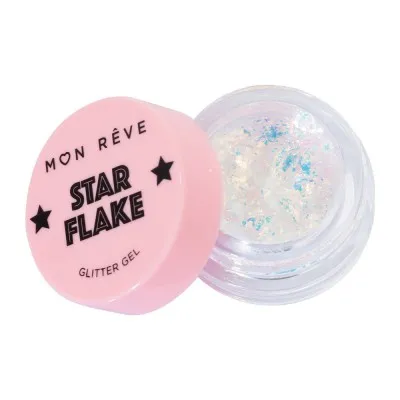 Mon Reve Starflake Glitter Gel - Gel Πολλαπλών Χρήσεων για Έντονη Λάμψη 4gr #05 DIAMOND