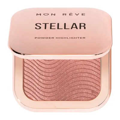 Mon Reve Stellar Powder Highlighter 8gr – #04 (ROSE GOLD) Mon Reve Stellar Powder Highlighter 8gr – #04 (ROSE GOLD)