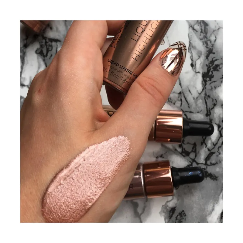 Revolution Beauty Liquid Highlighter 18ml #Lustre Gold Revolution Beauty Liquid Highlighter 18ml #Lustre Gold