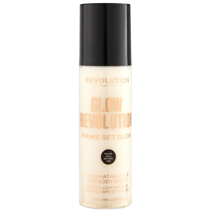 Revolution Beauty Glow Revolution Prime Set Glow Face & Body Spray 200ml Revolution Beauty Glow Revolution Prime Set Glow Face & Body Spray 200ml