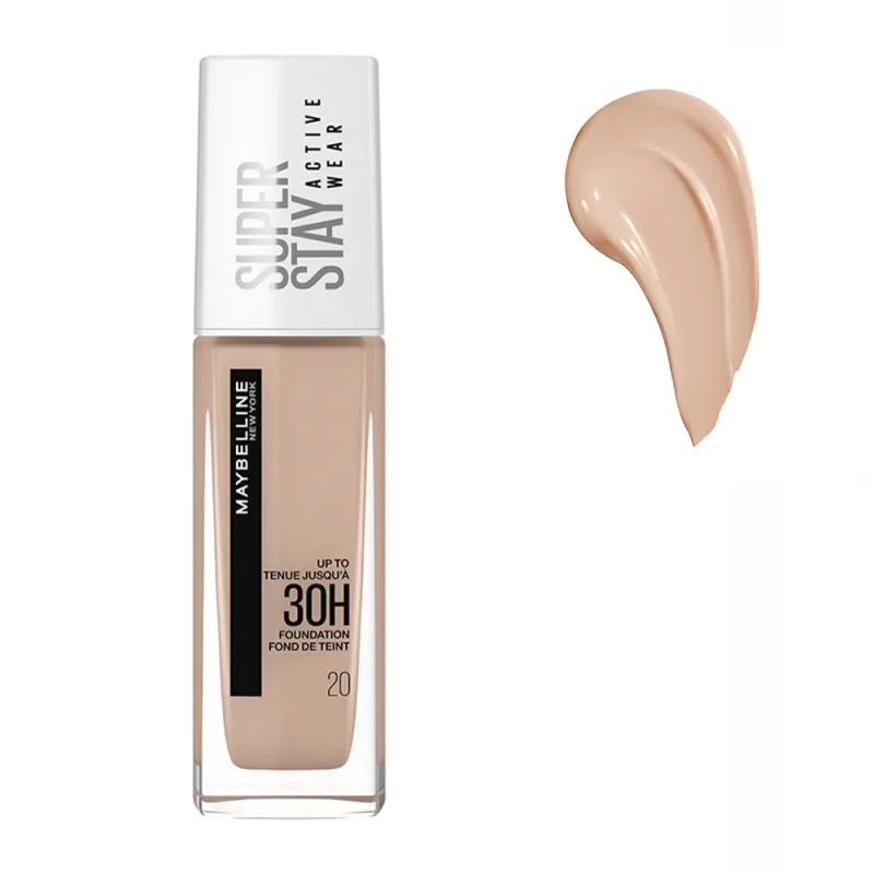 Maybelline Super Stay 30H Full Coverage Foundation 30ml #20 Cameo Maybelline Super Stay 30H Full Coverage Foundation 30ml #20 Cameo