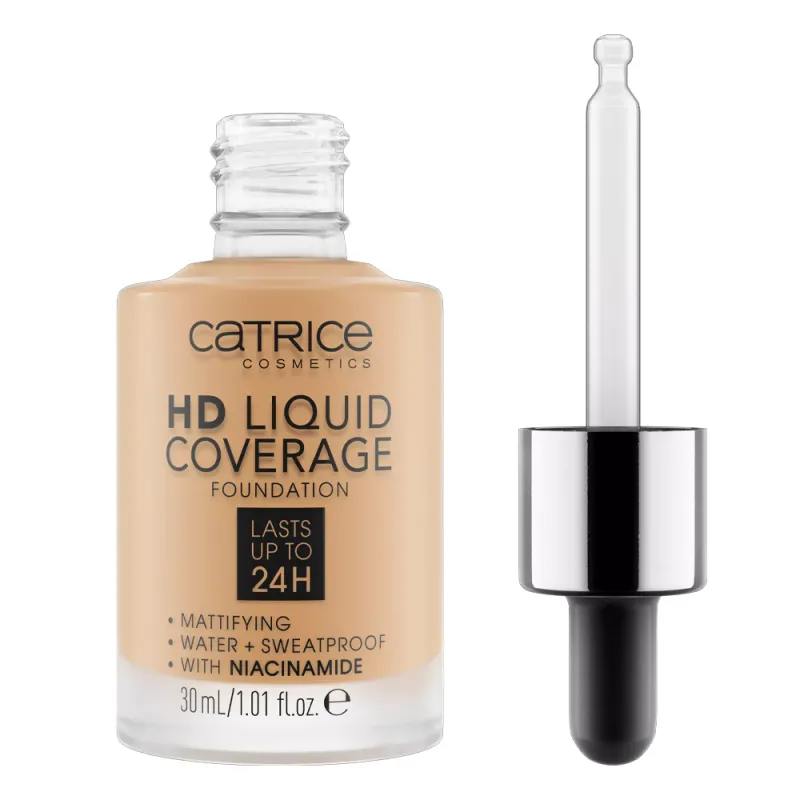 Catrice HD Liquid Coverage Liquid Make Up Foundation 30ml #035 Natural Beige
