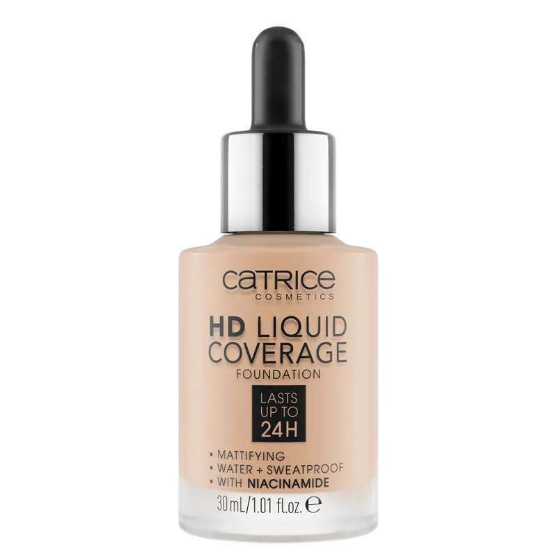 Catrice HD Liquid Coverage Liquid Make Up Foundation 30ml #030 Sand Beige Catrice HD Liquid Coverage Liquid Make Up Foundation 30ml #030 Sand Beige