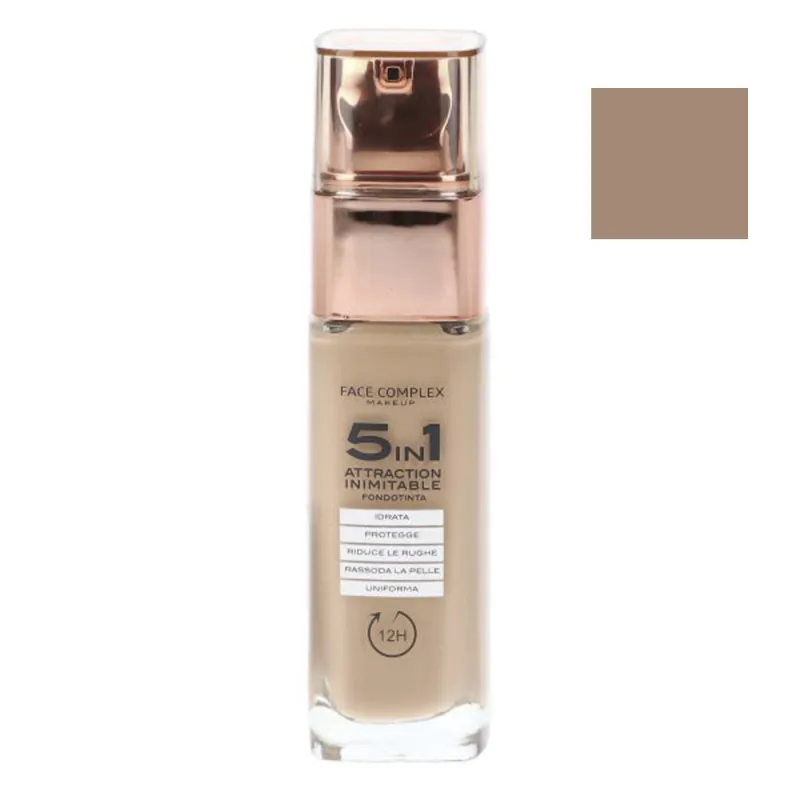 Face Complex 5in1 Attraction Inimitable 12H foundation 30ml #01 Face Complex 5in1 Attraction Inimitable 12H foundation 30ml #01