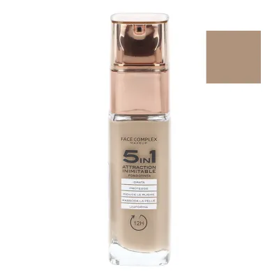 Face Complex 5in1 Attraction Inimitable 12H foundation  30ml #02