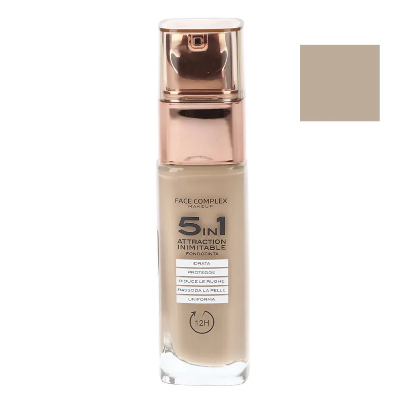 Face Complex 5in1 Attraction Inimitable 12H foundation 30ml #05 Face Complex 5in1 Attraction Inimitable 12H foundation 30ml #05