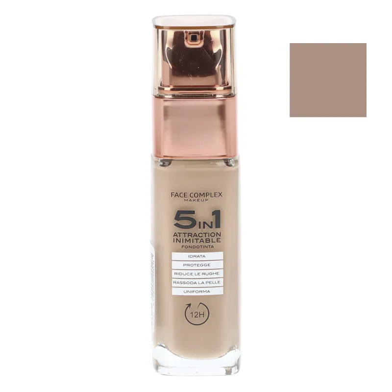 Face Complex 5in1 Attraction Inimitable 12H foundation 30ml #06 Face Complex 5in1 Attraction Inimitable 12H foundation 30ml #06