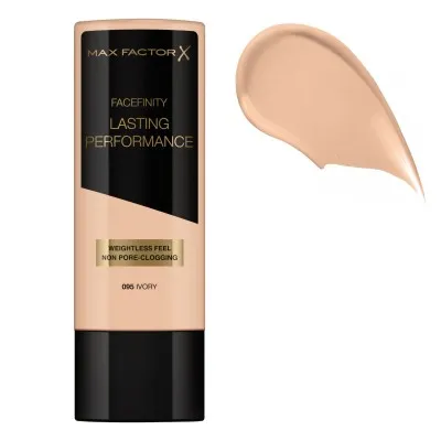 Max Factor Facefinity Lasting Performance Foundation Make Up 35ml #095 Ivory