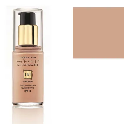 Max Factor Facefinity 3 in 1 Foundation SPF20 30ml  (75 Golden)