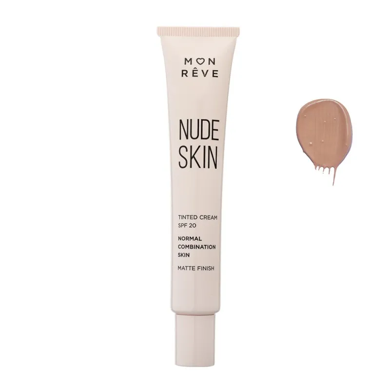 Mon Reve Nude Skin Normal to Combination Skin SPF 20 - Κρέμα με Χρώμα για Φυσικό Ματ Αποτέλεσμα 30ml #102 (MEDIUM) Mon Reve Nude Skin Normal to Combination Skin SPF 20 - Κρέμα με Χρώμα για Φυσικό Ματ Αποτέλεσμα 30ml #102 (MEDIUM)