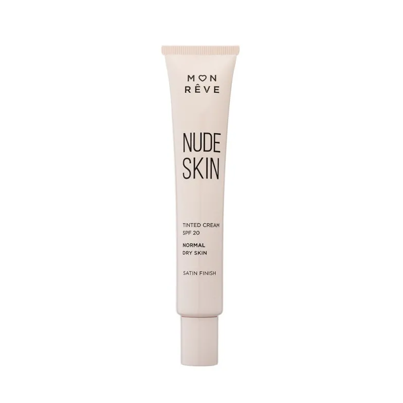 Mon Reve Nude Skin Normal to Dry Skin SPF 20 - Ενυδατική Κρέμα με Χρώμα για Φυσική Κάλυψη 30ml #101