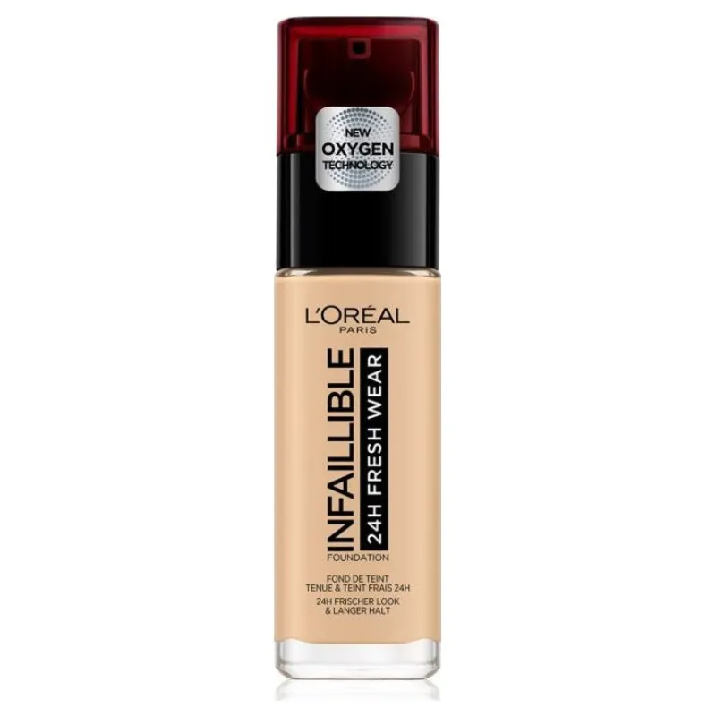 L'Oreal Infaillible 24H Fresh Wear 30ml #100 Linen L'Oreal Infaillible 24H Fresh Wear 30ml #100 Linen
