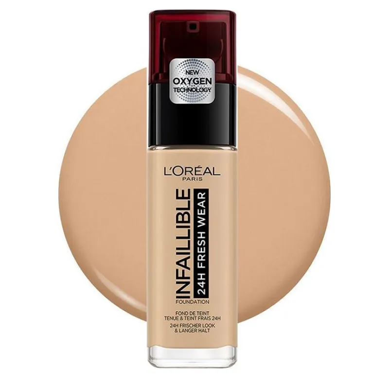 L'Oreal Infaillible 24H Fresh Wear 30ml #120 Vanilla L'Oreal Infaillible 24H Fresh Wear 30ml #120 Vanilla