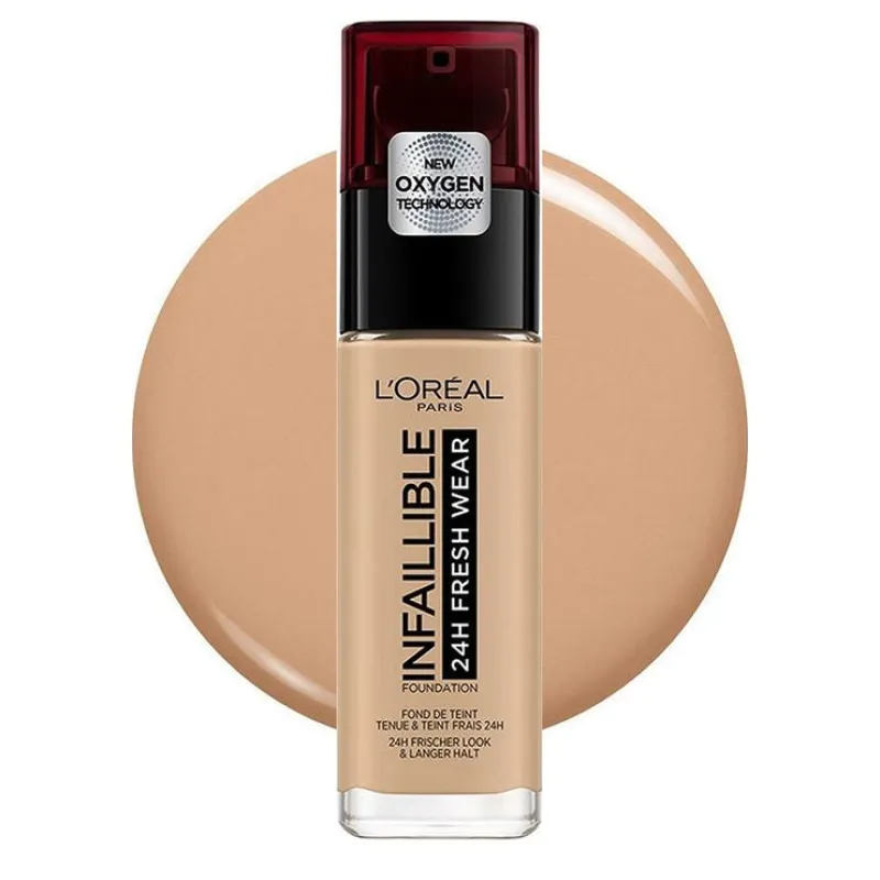 L'Oreal Infaillible 24H Fresh Wear 30ml #200 Golden Sand L'Oreal Infaillible 24H Fresh Wear 30ml #200 Golden Sand