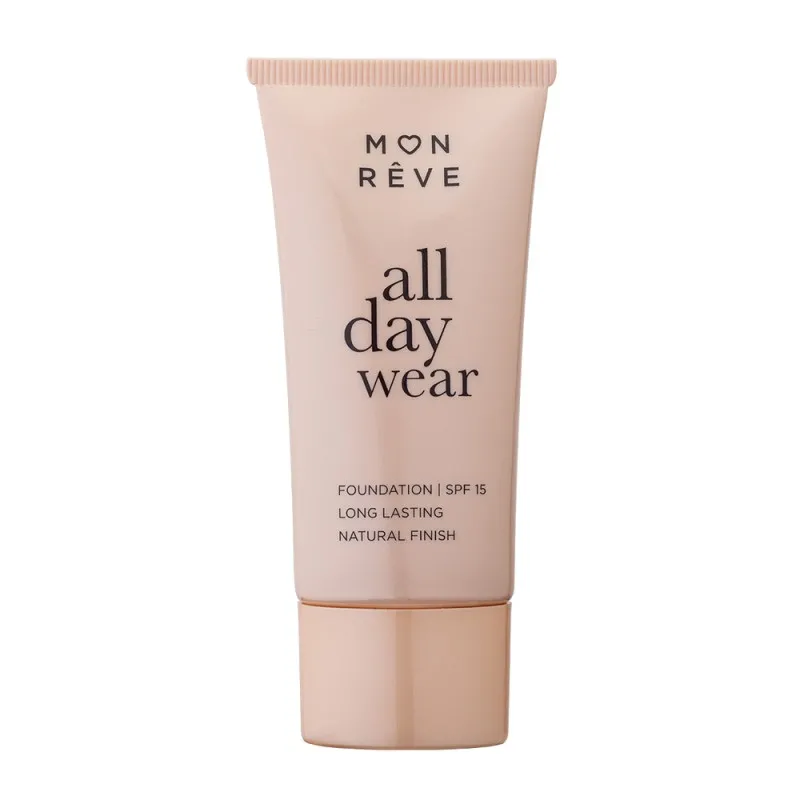 Mon Reve All Day Wear Foundation 30ml - Μακράς Διάρκειας & Φυσικό Ματ #105