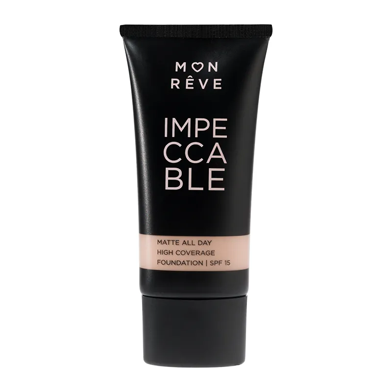 Mon Reve Impeccable Foundation 30ml - Υψηλή Κάλυψη & Ματ Φινίρισμα #104