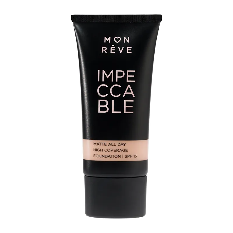 Mon Reve Impeccable Foundation 30ml - Υψηλή Κάλυψη & Ματ Φινίρισμα #105